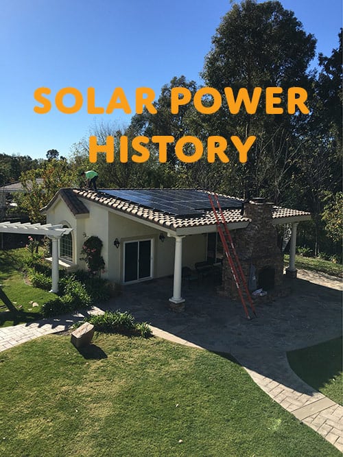 Solar Power History